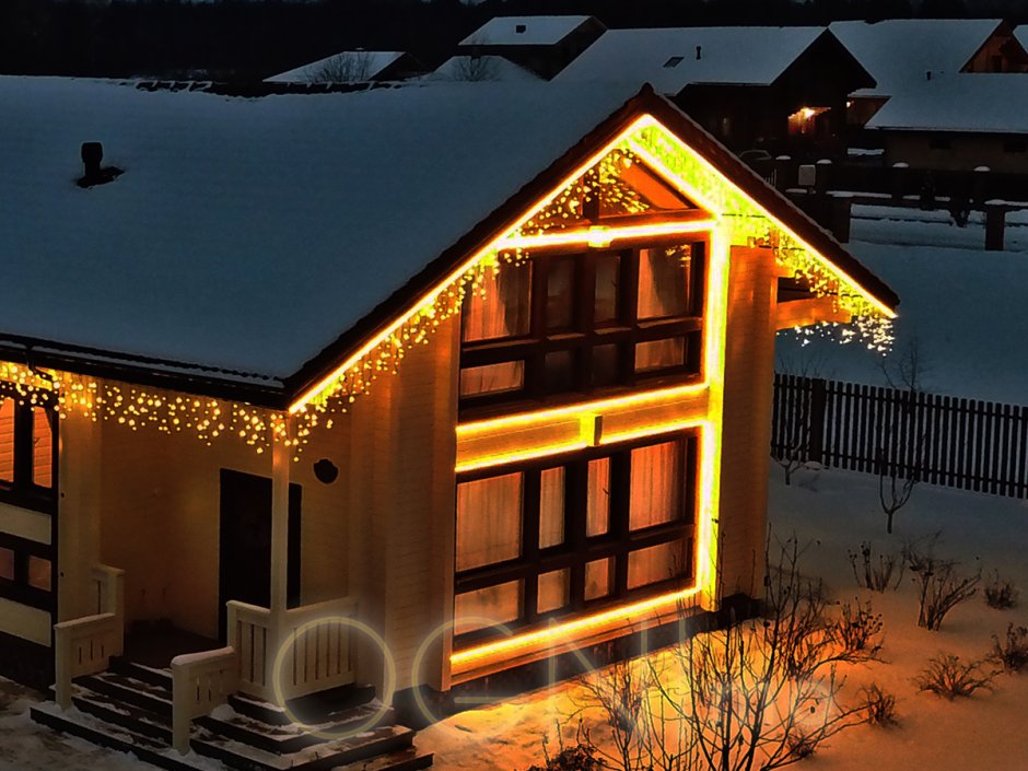 Стеклопакет с подсветкой