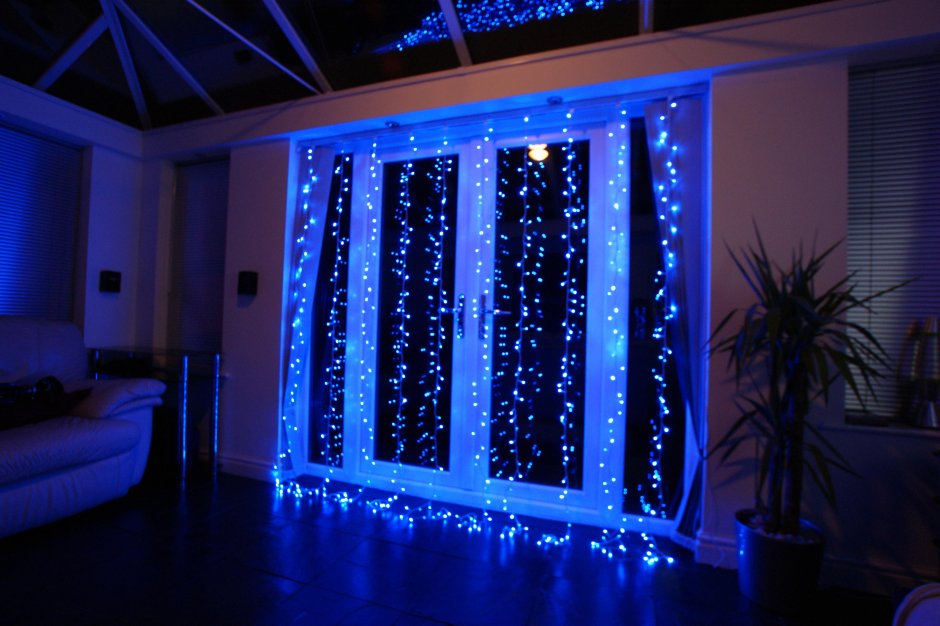 Светодиодная лента РГБ В интерьере