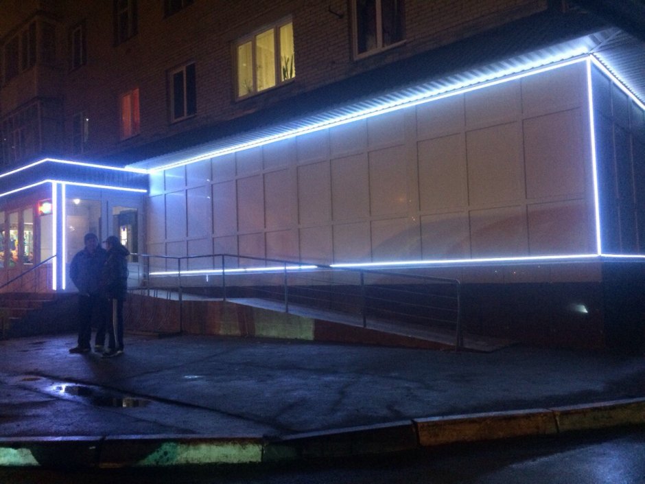 Светодиодная подсветка в интерьере