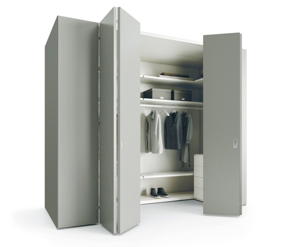 Шкаф со складными дверцами