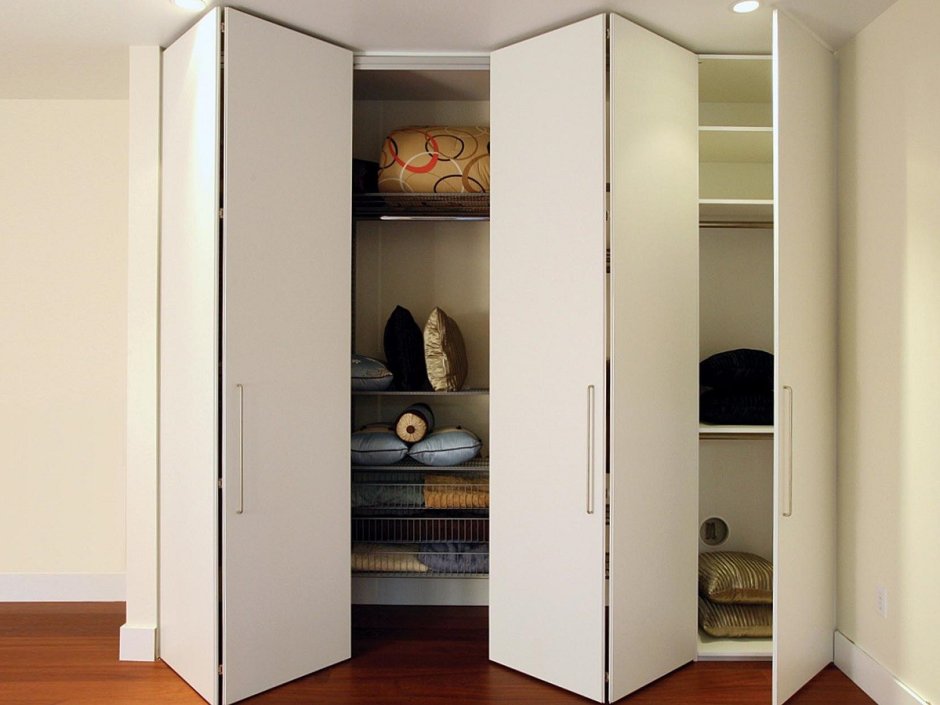 Шкаф угловой гармошка-2уд