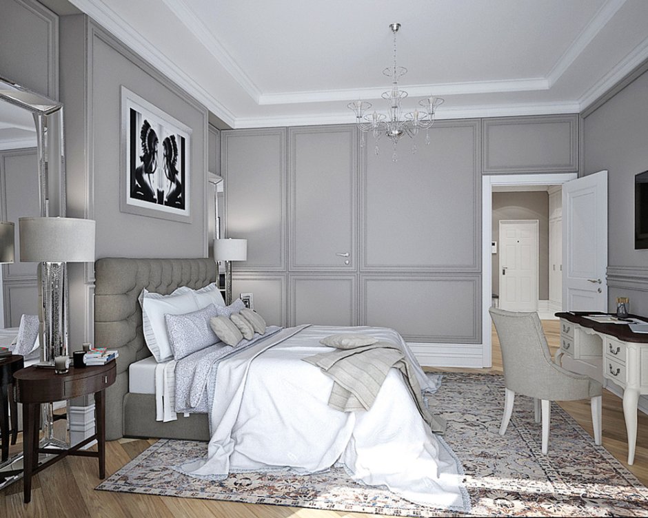 Комната в неоклассическом стиле