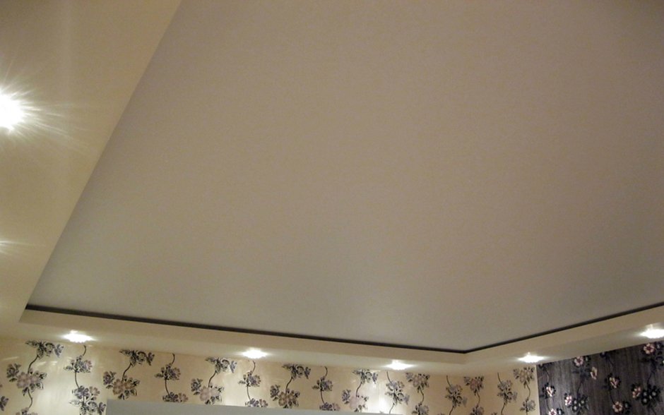 Тканевый натяжной потолок