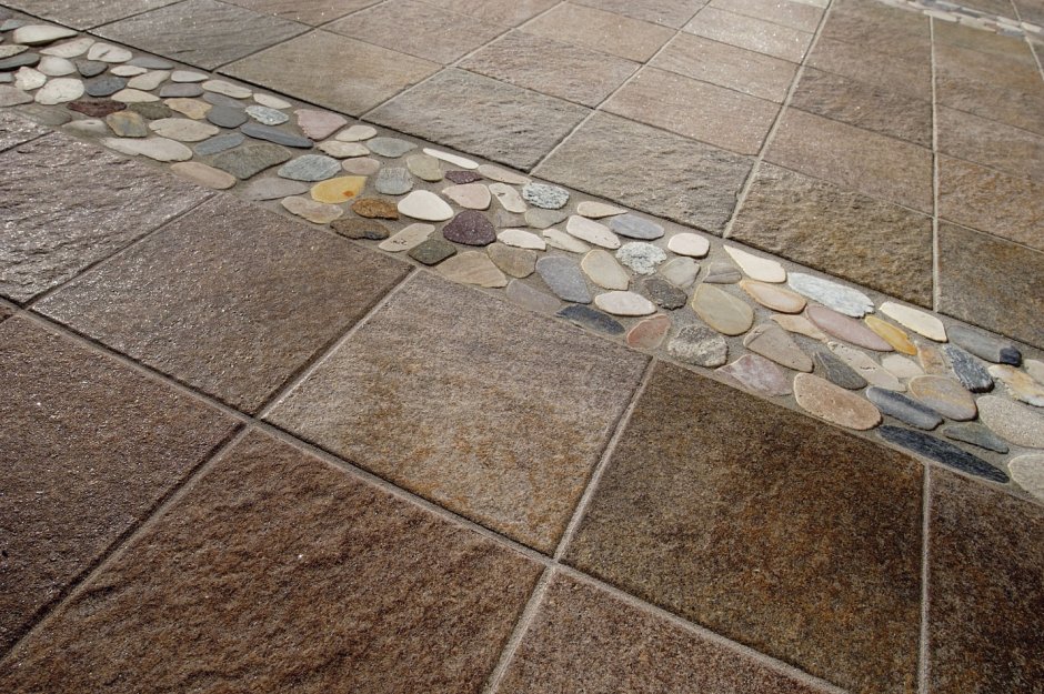 Напольная плитка в баню