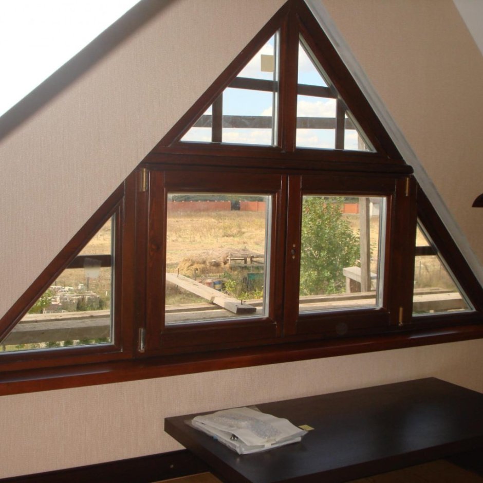 Треугольные окна