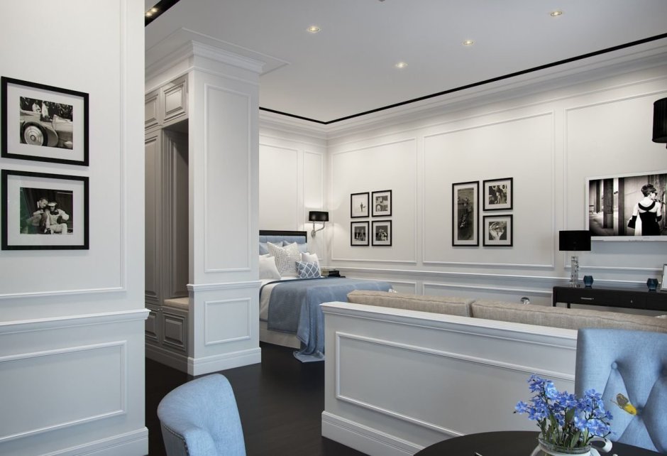 Крепление первой панели ПВХ на потолок