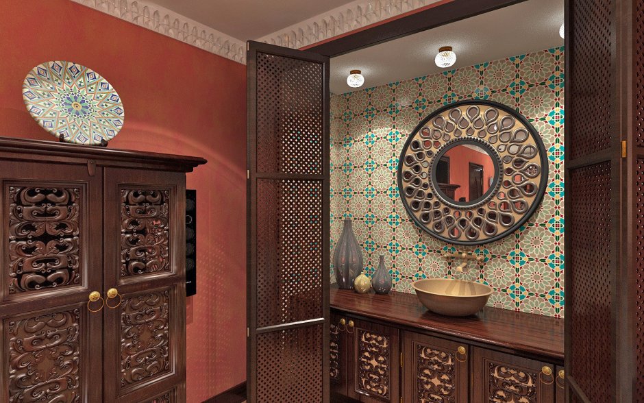 Шкаф в марокканском стиле