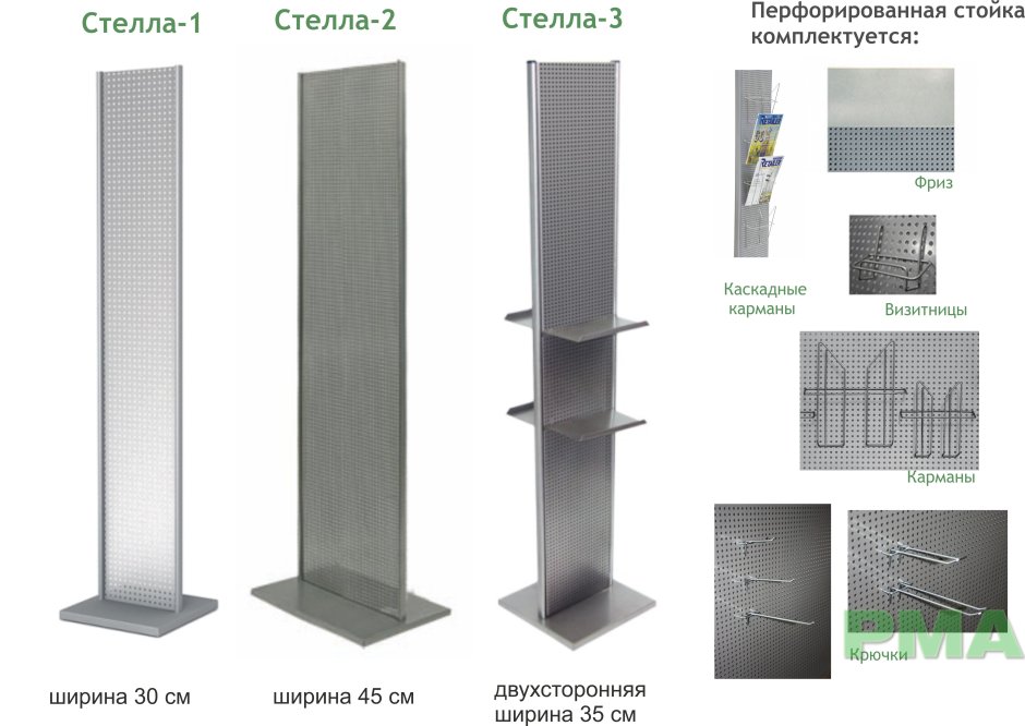 Стойка перфорированная