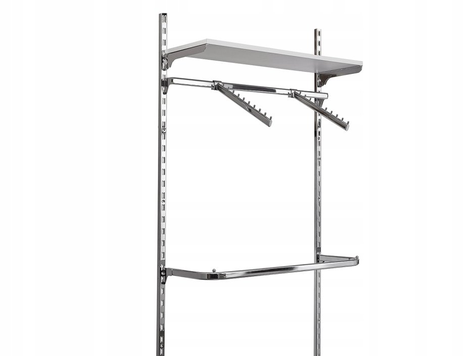 Панель для стеллажа, 35*90 см, перфорированная,