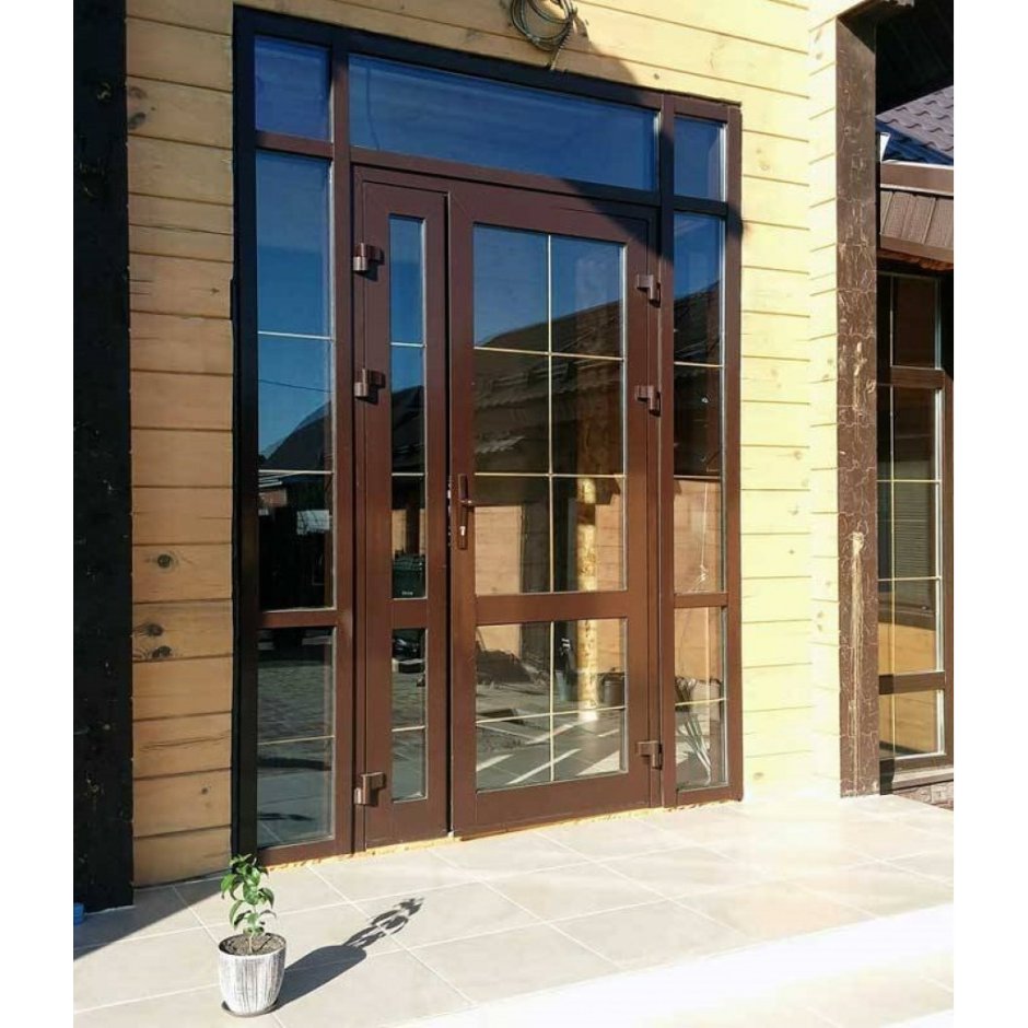 Дверь входная ПВХ 1200х2100