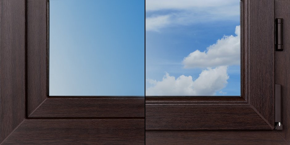 Алюминиевые двери акфа золотой дуб