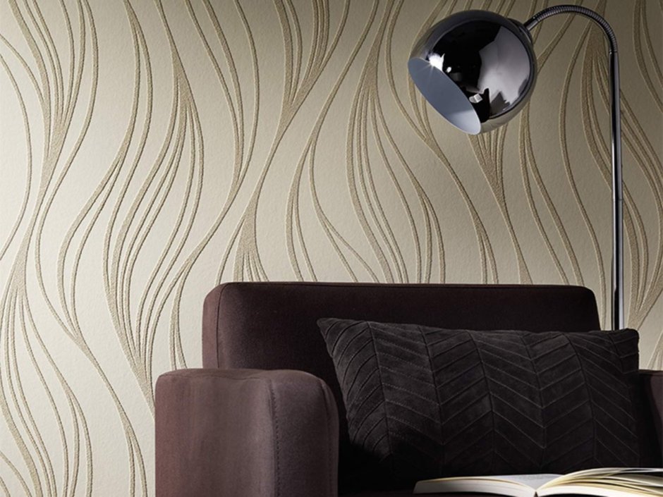Обои волны для стен