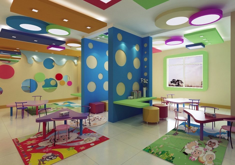 Детский сад дизайн интерьера
