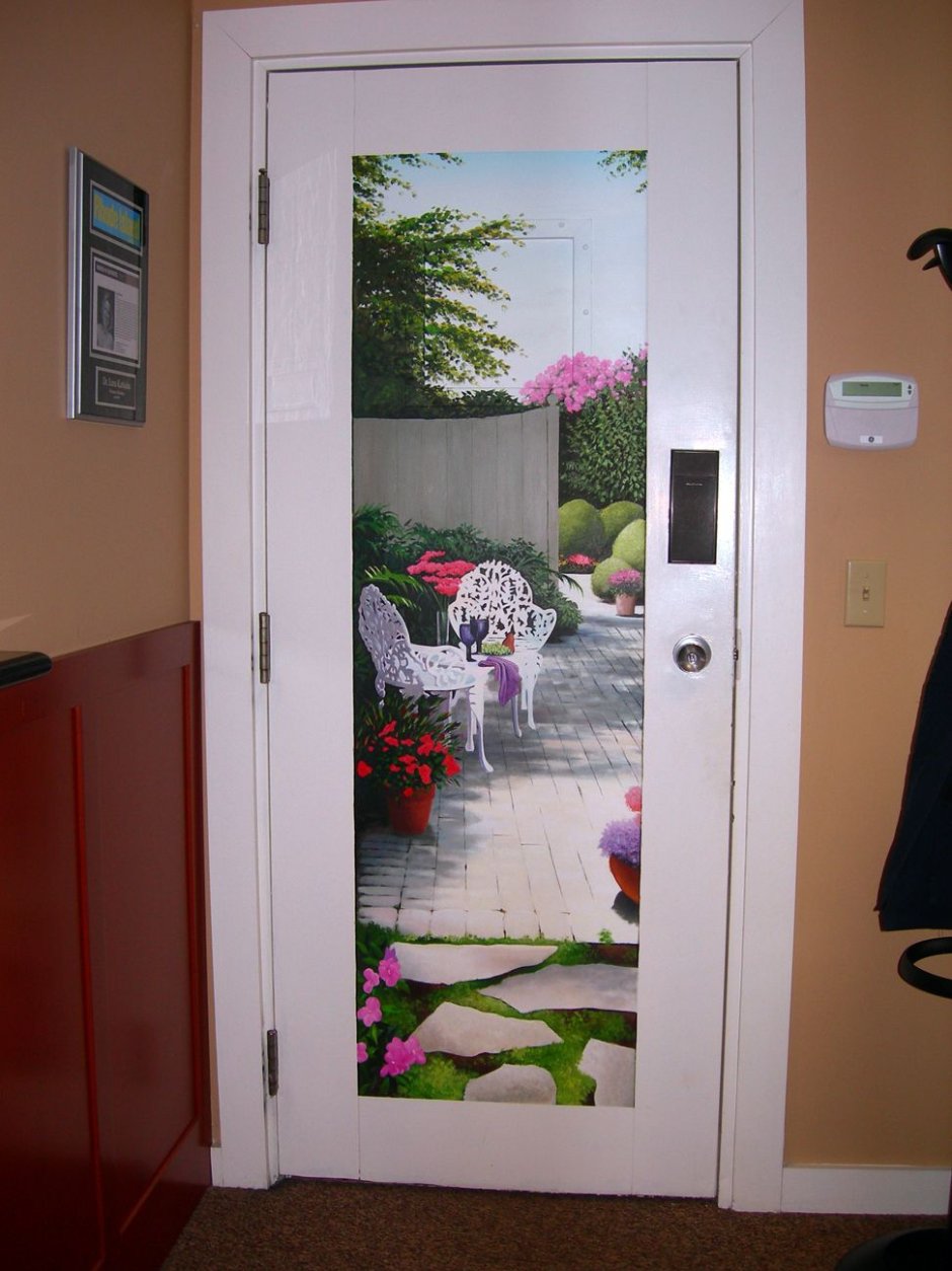 Художественная роспись стен в интерьере