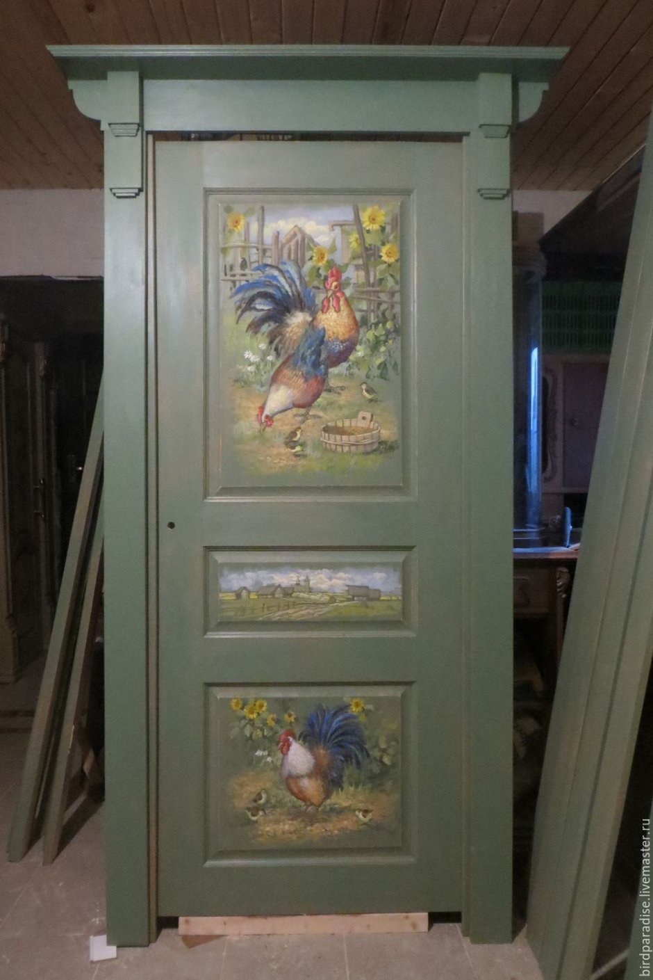 Декор старой двери