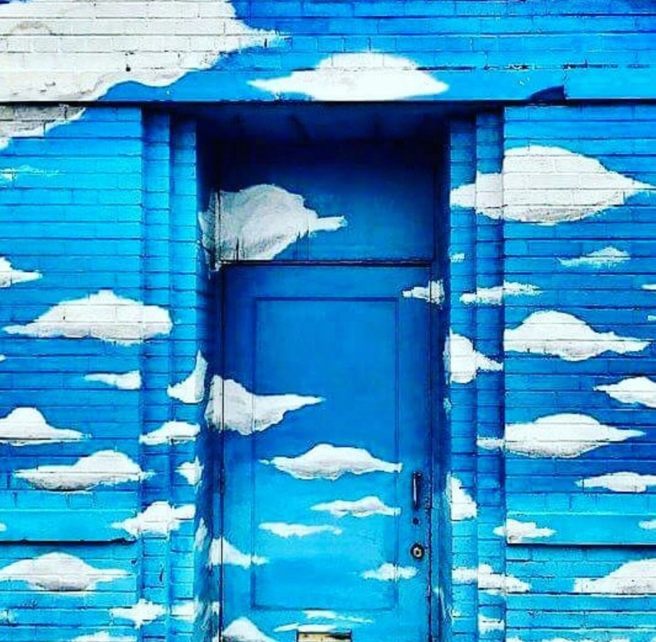 Художественная роспись дверей