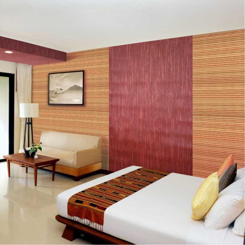 Потолок из бамбука