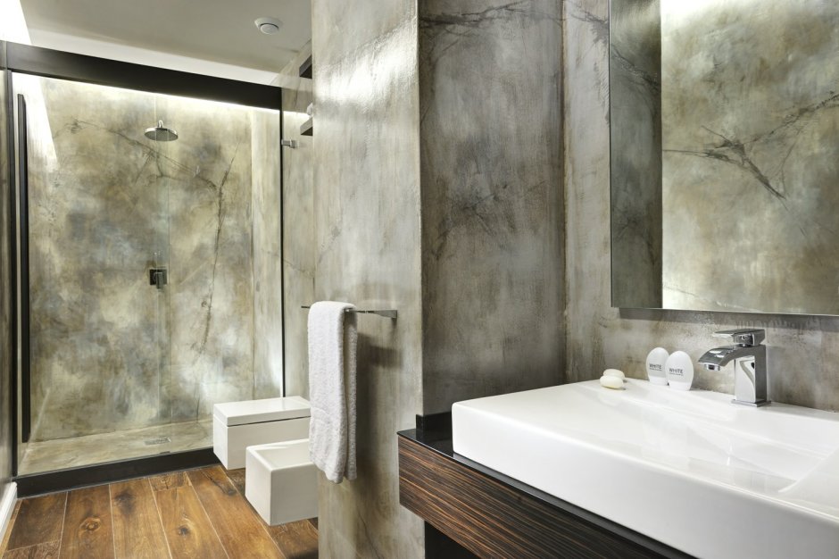 Венецианская штукатурка микроцемент