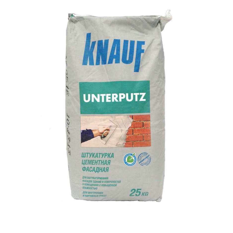 Цементная штукатурка Кнауф Унтерпутц