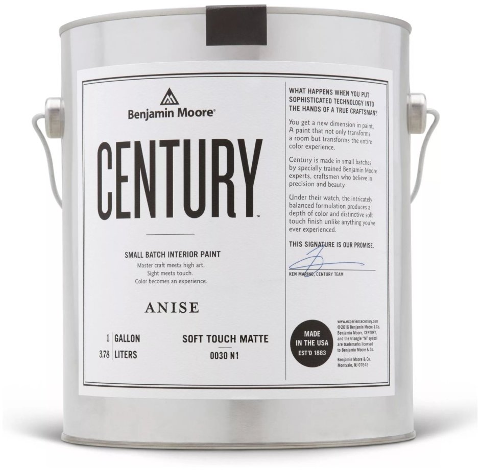 Матовость краски Бенджамин Мур