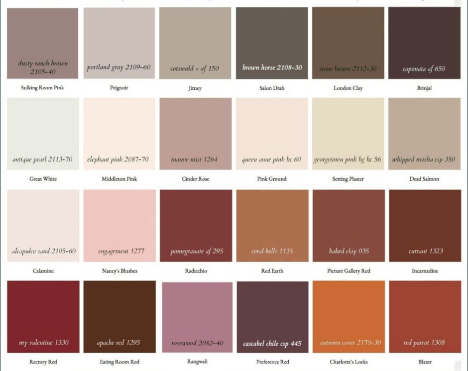 Benjamin Moore цвет 2021