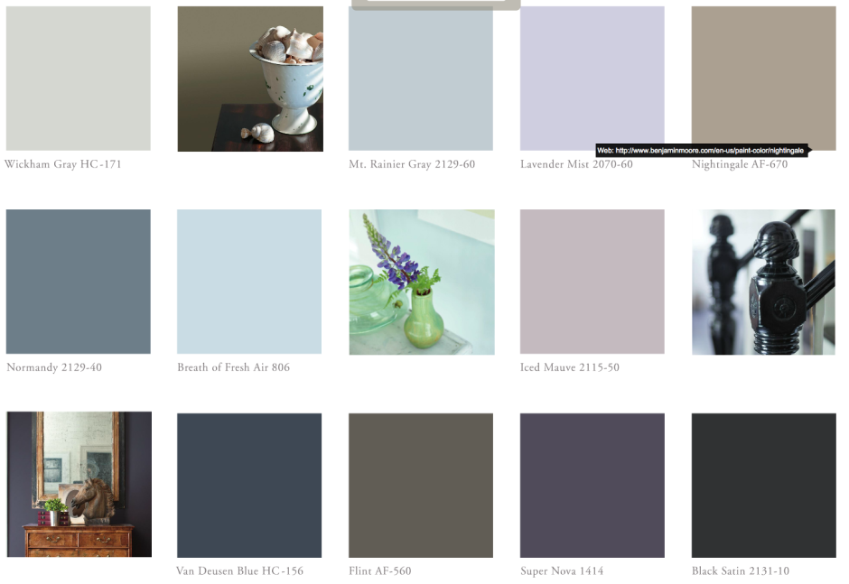 Цвет Бенджамин Мур 973