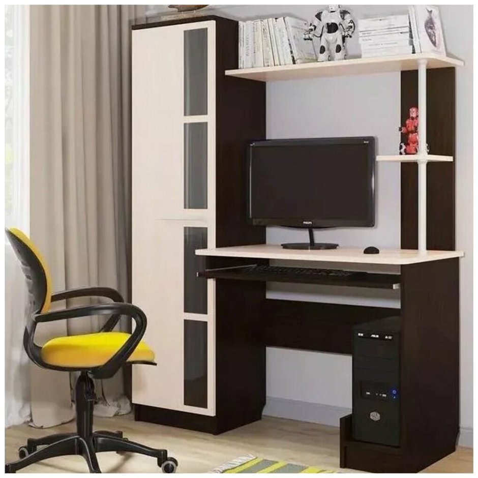 Компьютерный стол №7 (венге/белфорт)