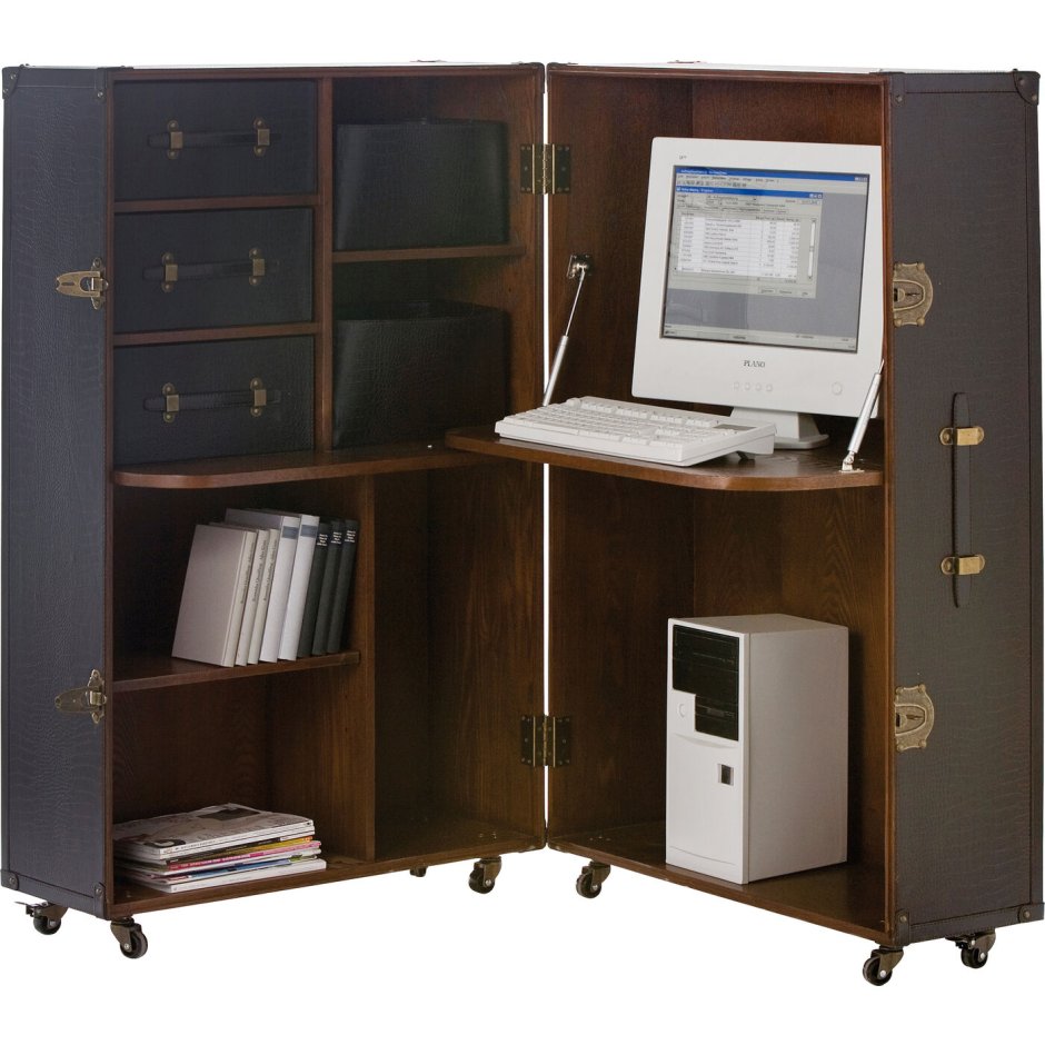 Шкаф-секретер с рабочим местом