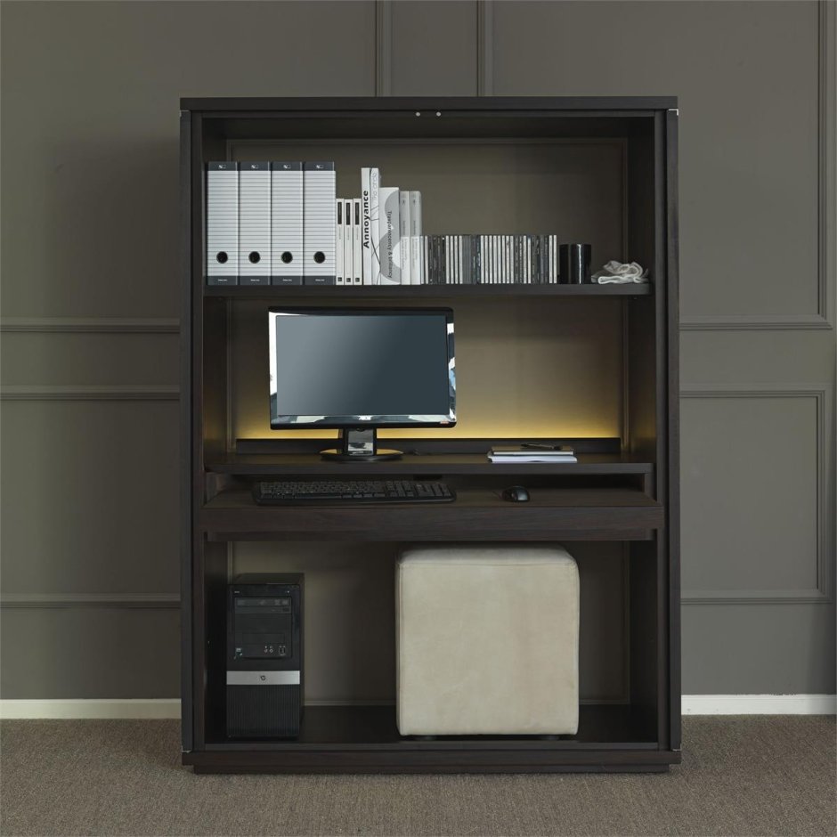 Шкаф-секретер с рабочим местом