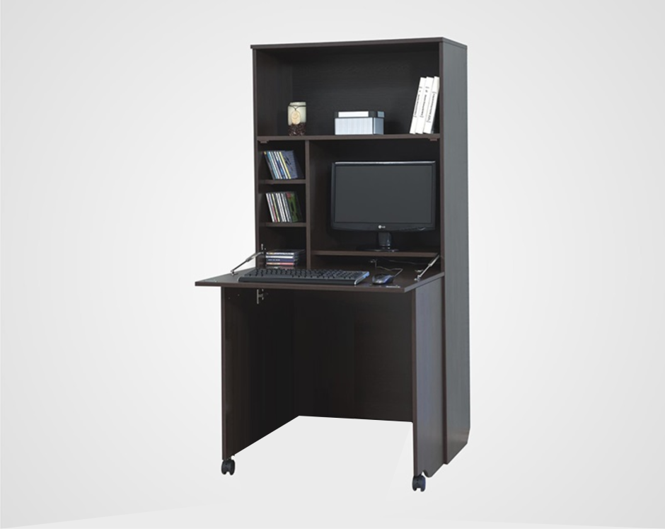 Компьютерный шкаф трансформер Sauder
