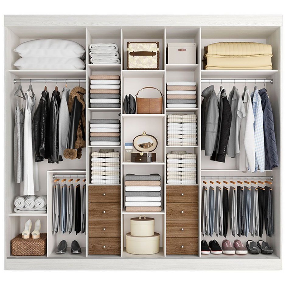 Планировка шкафа