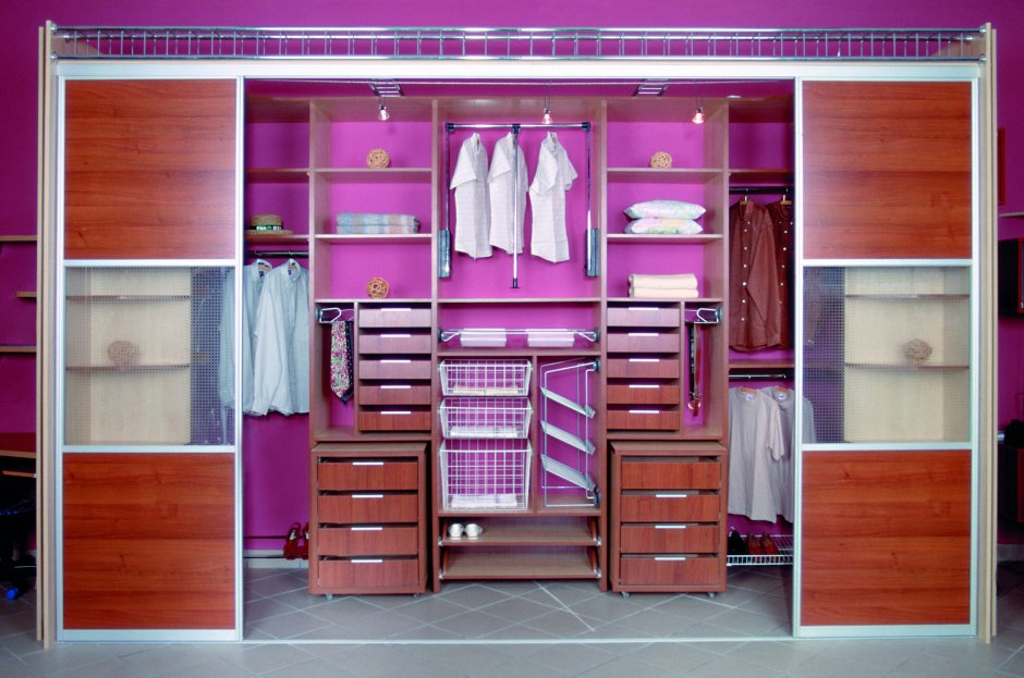 Наполнение шкафов купе МДМ