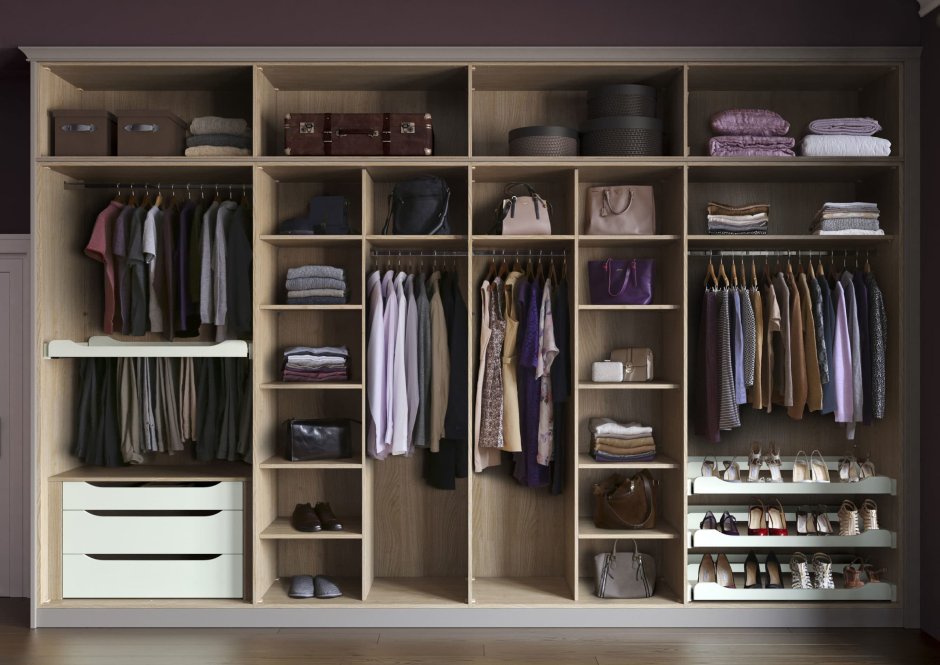 Эргономика шкафа для одежды