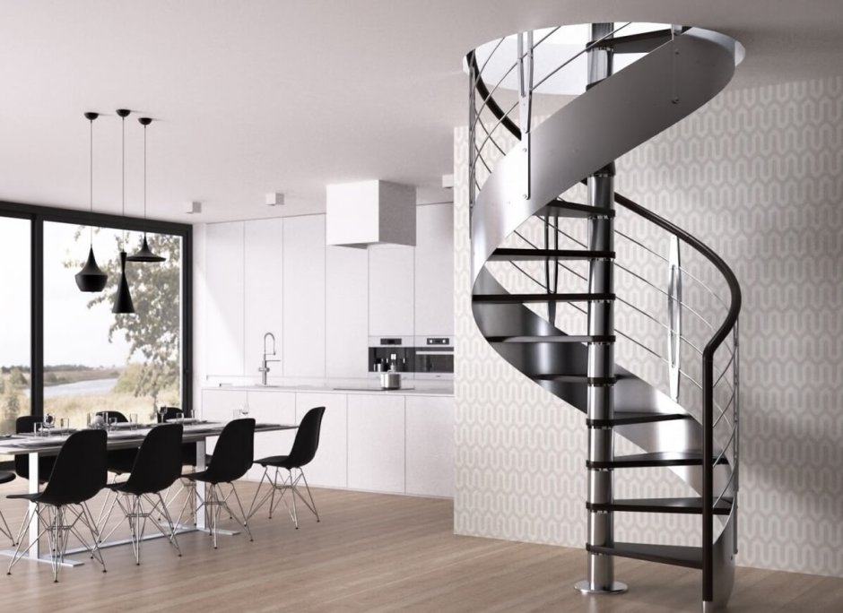 Стамет винтовая лестница