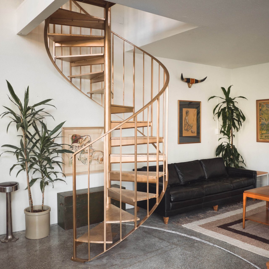 Винтовая лестница архикад