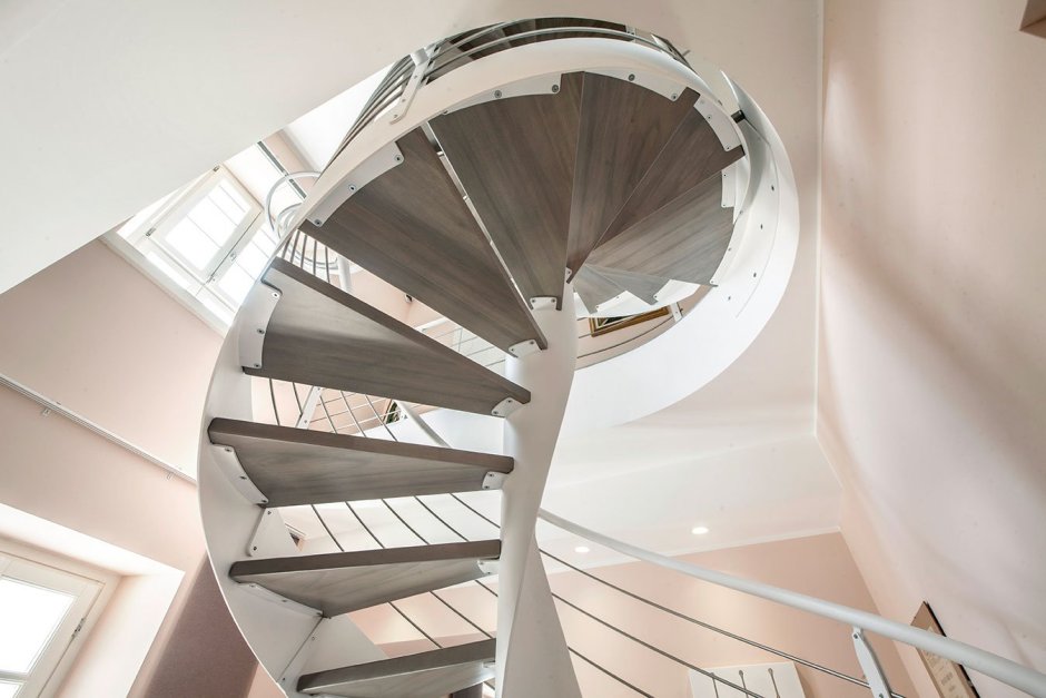 Компактная винтовая лестница