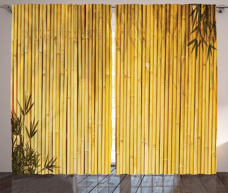 Бамбуковые декоративные шторы