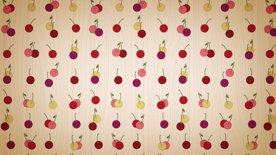 Обои на стену с вишенками