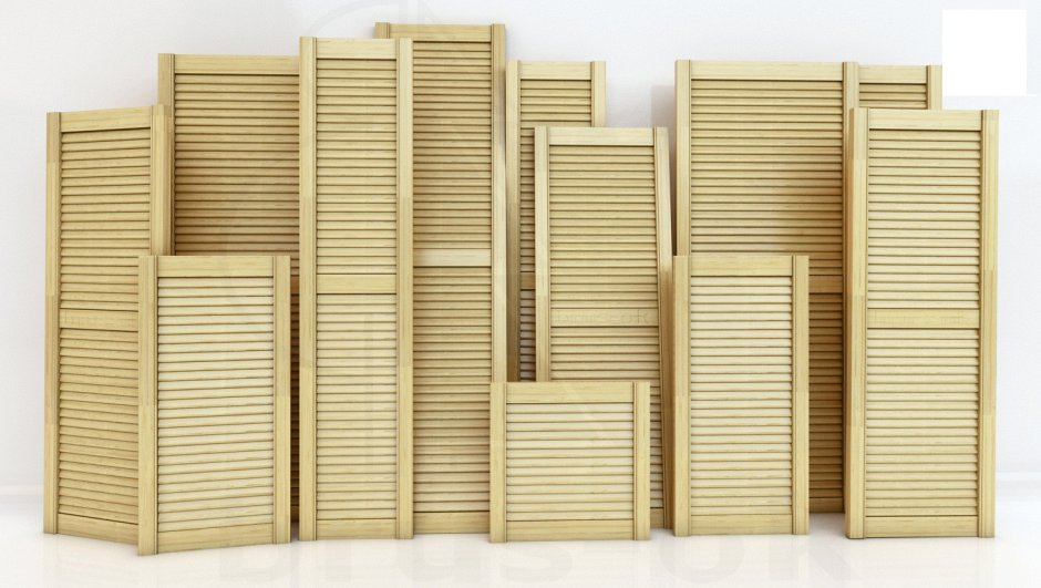 Жалюзийные двери 770x1570