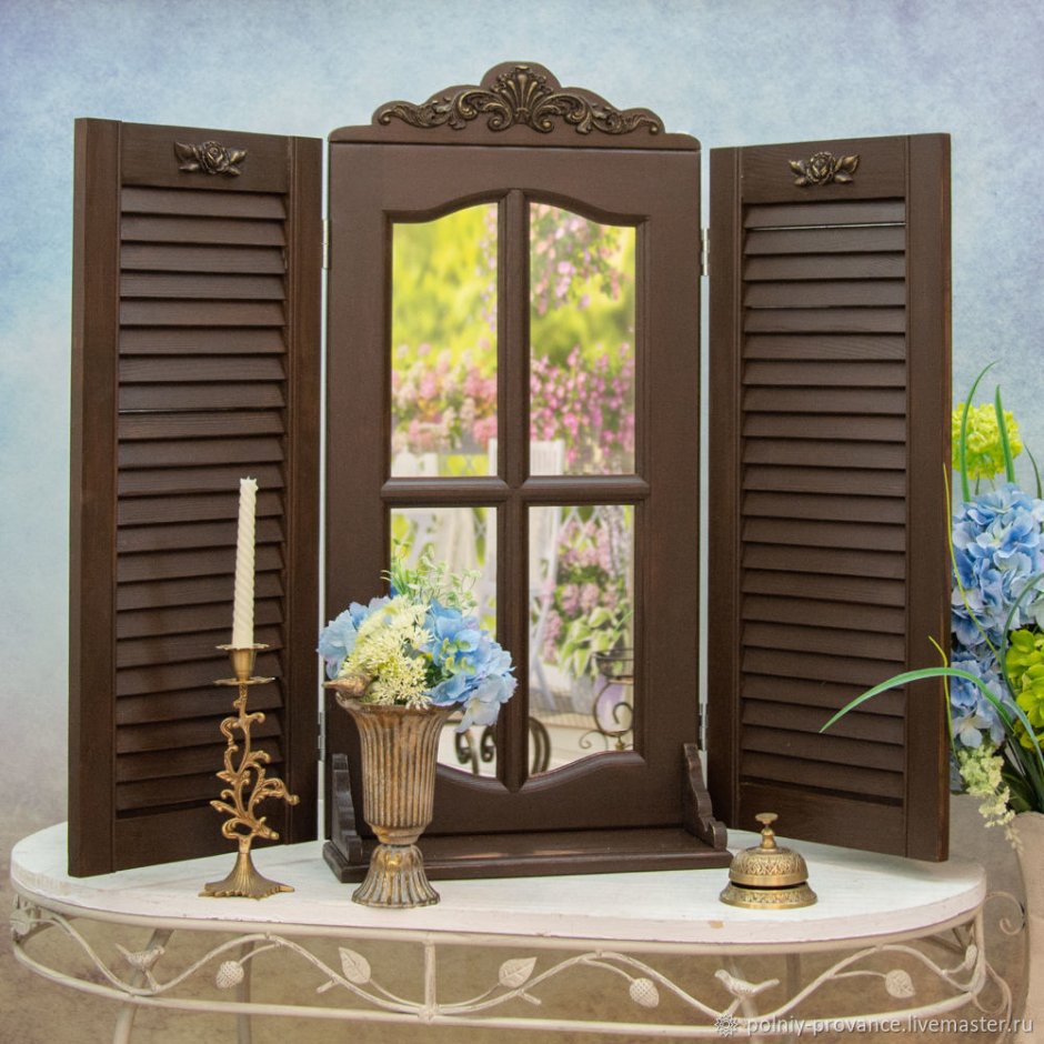 Декоративные ставни на окна