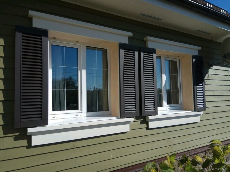 Ставни на окна наружные