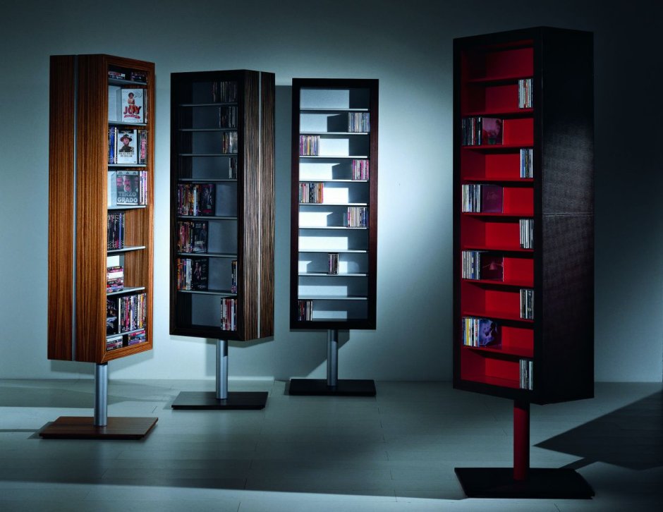 Стеллаж для CD/DVD- дисков фабрики Vismara Design