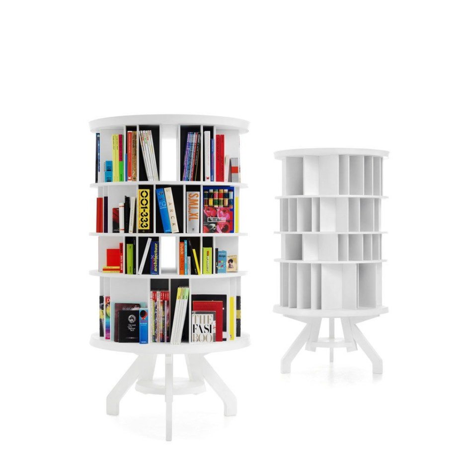 Книжный стеллаж крутящийся