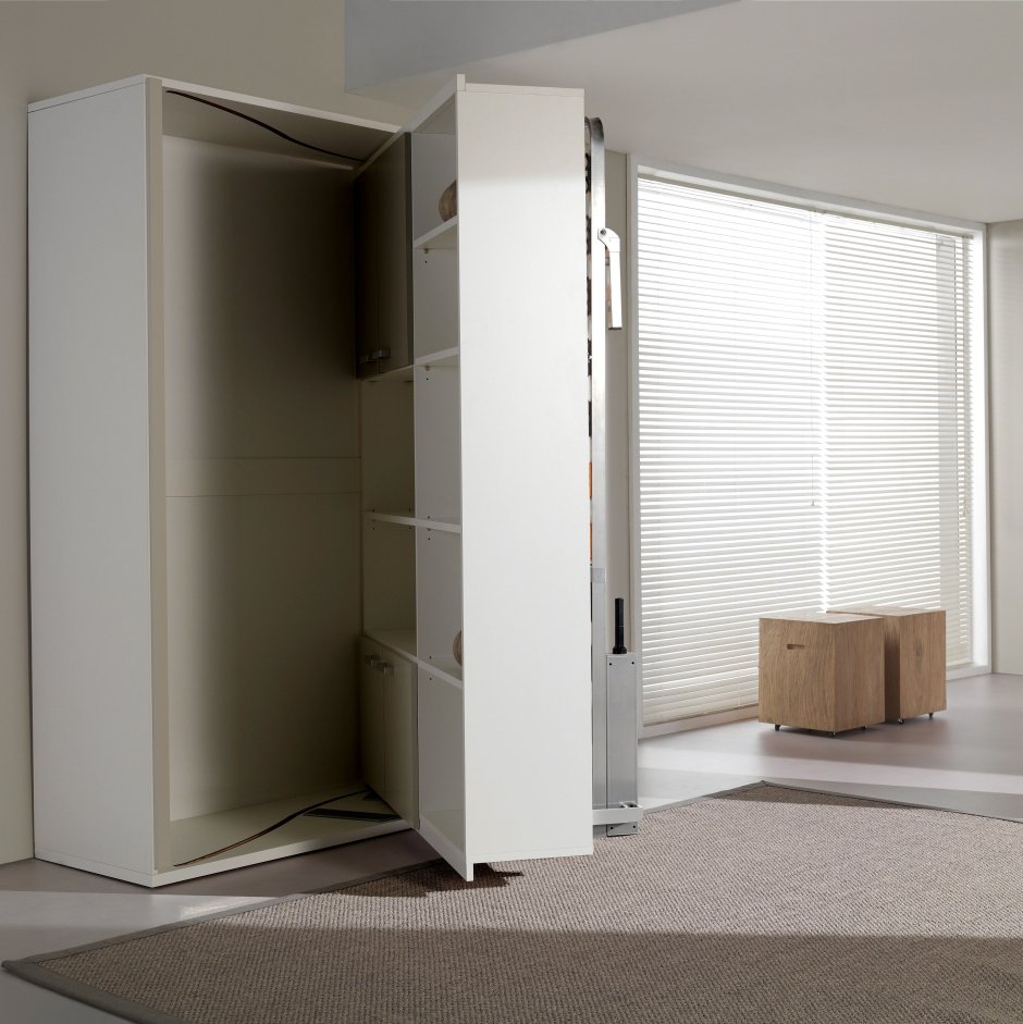 Поворотный шкаф