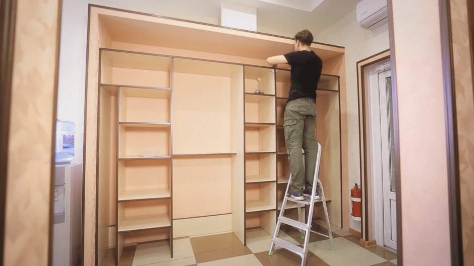 Перегородка для зонирования комнаты раздвижные