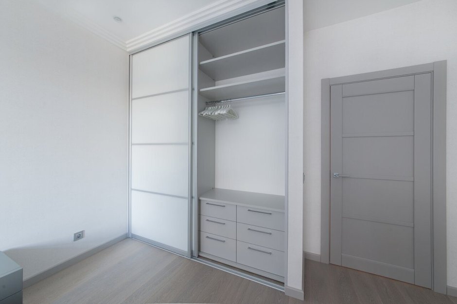 Встраиваемый шкаф в нишу