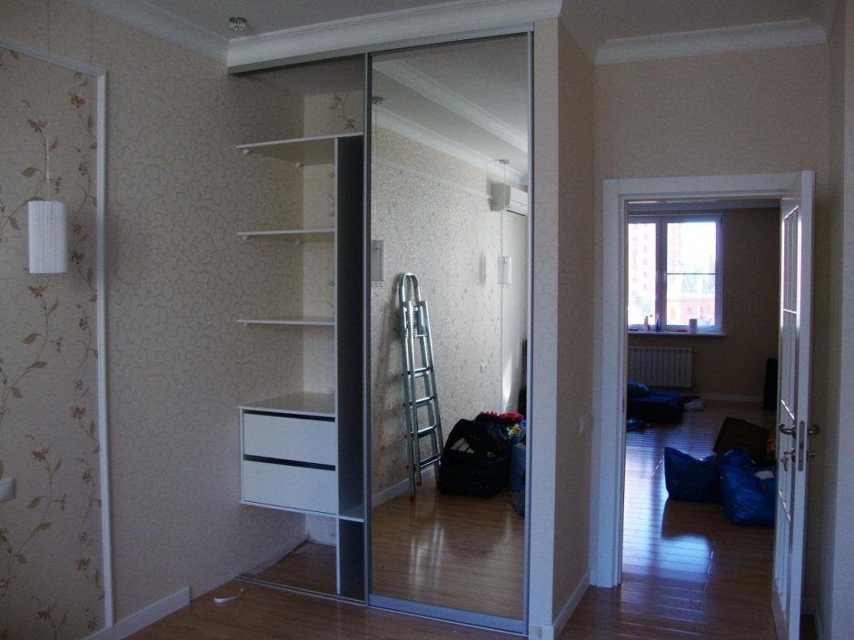 Стенной шкаф из гипсокартона