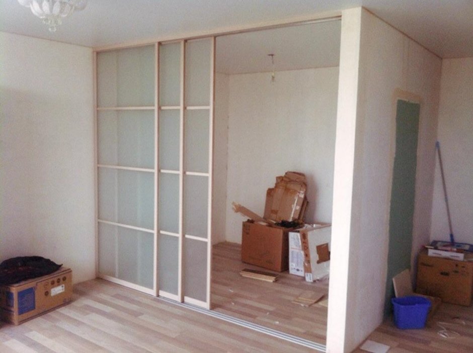 Встроенные шкафы сборка