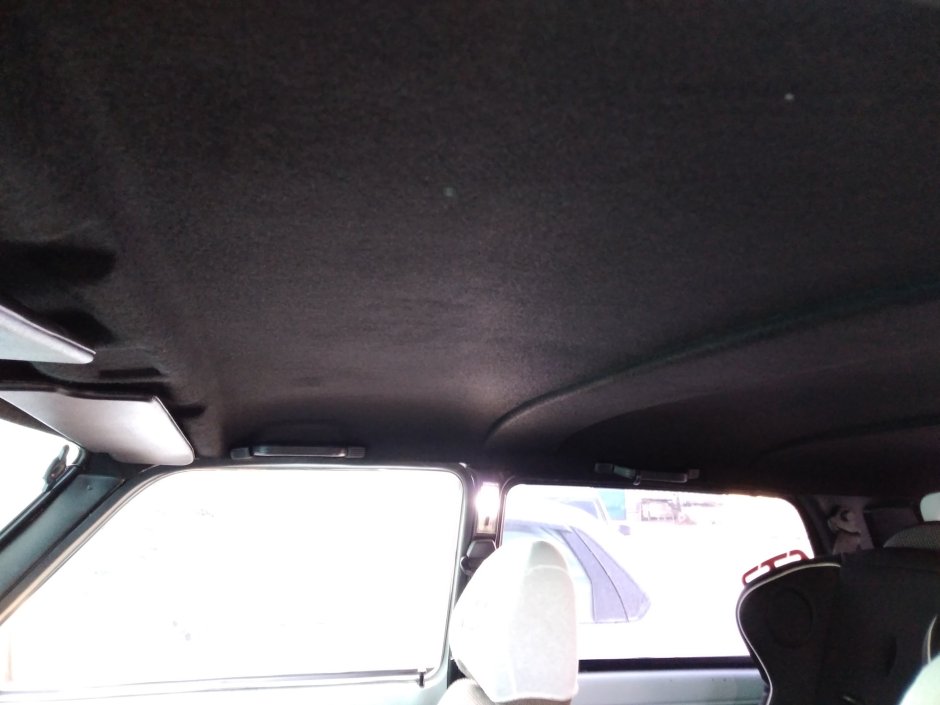 Черный потолок 2107