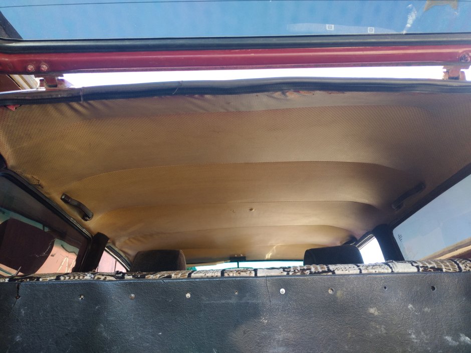 Плафон для жесткого потолка на ВАЗ 2107